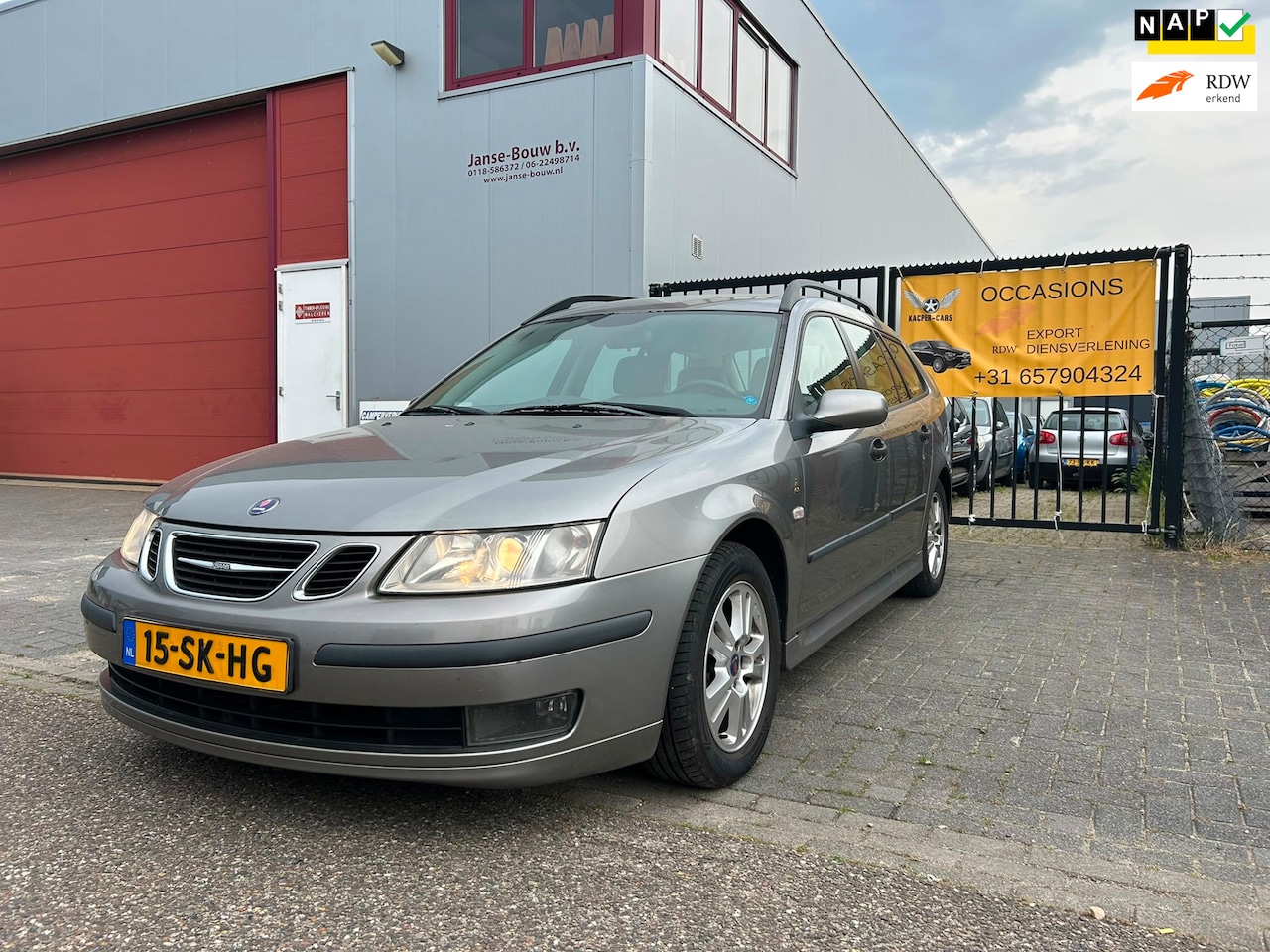 Saab 9-3 Sport Estate - 1.8t Vector Goed Onderhouden/In de opties! - AutoWereld.nl