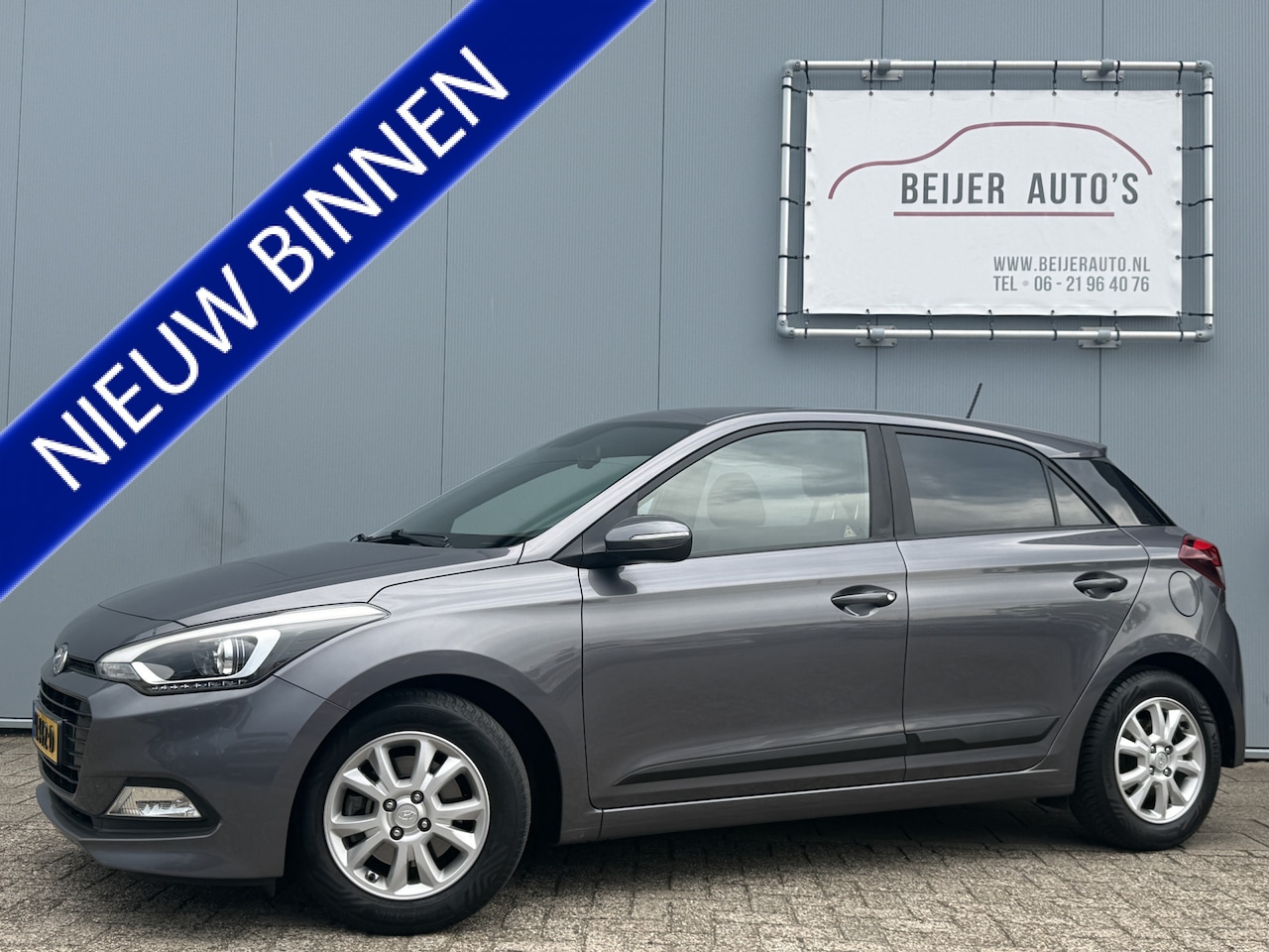Hyundai i20 - 1.0 T-GDI Go! 2016 Navigatie/Airco/Trekhaak. - AutoWereld.nl