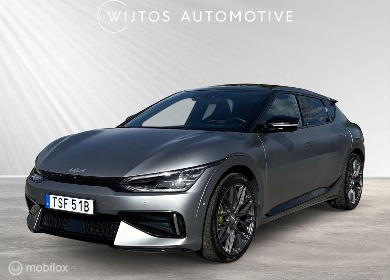 Kia EV6 - GT AWD 77.4 kWh 585 pk, pano, Meridian, trekhaak - AutoWereld.nl