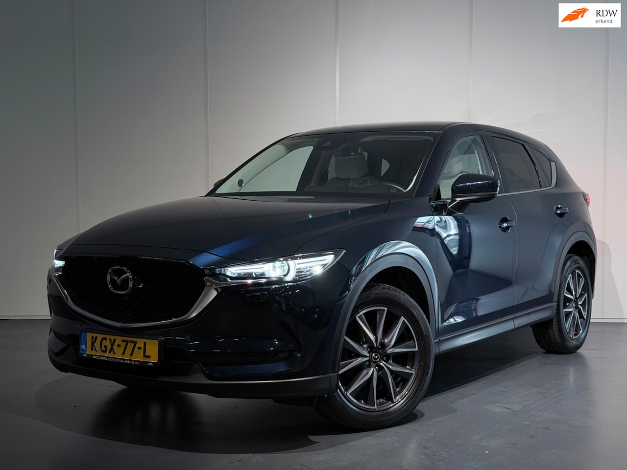 Mazda CX-5 - 2.5 SkyActiv-G 194 GT-M BOSE AUT /Clima/Cruise/LaneAss/360°/Head-Up/NAVI/KeyLess/LED/Leer - AutoWereld.nl