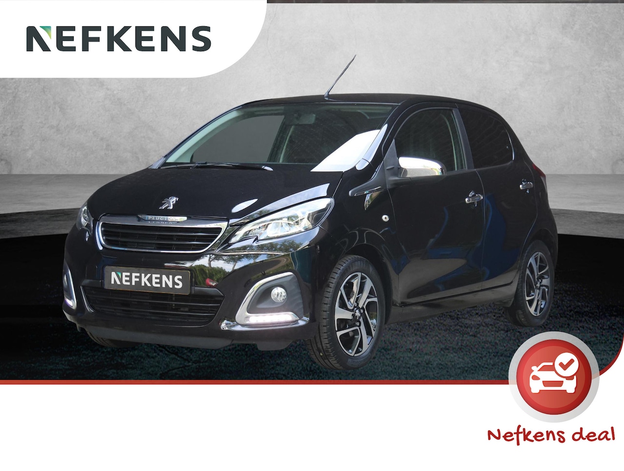 Peugeot 108 - Allure 72pk | Navigatie | Achteruitrijcamera | 15" Lichtmetalen Velgen - AutoWereld.nl