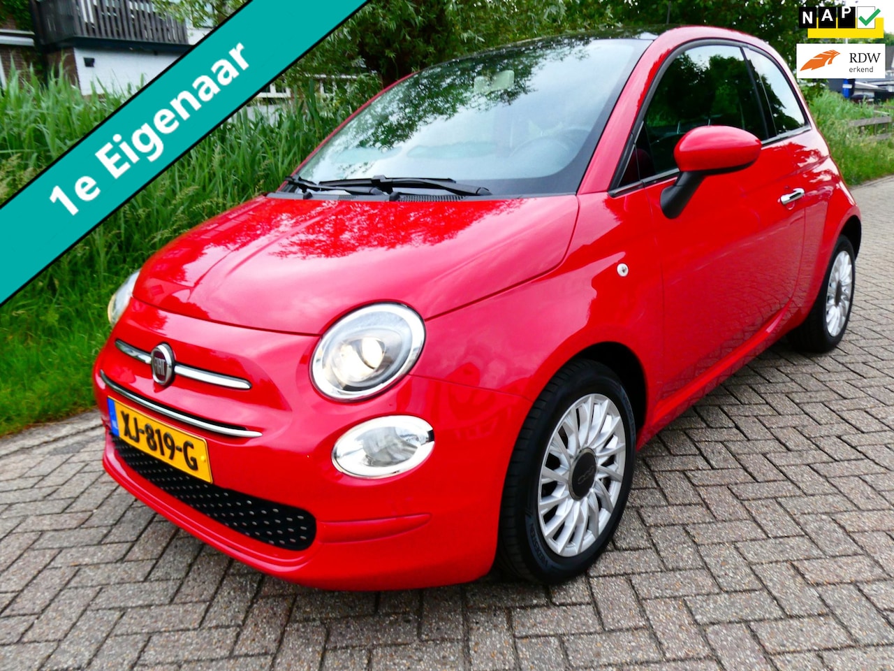 Fiat 500 - 0.9 TwinAir Turbo 80pk 1e eig. Airco Panorama 89.000km. - AutoWereld.nl