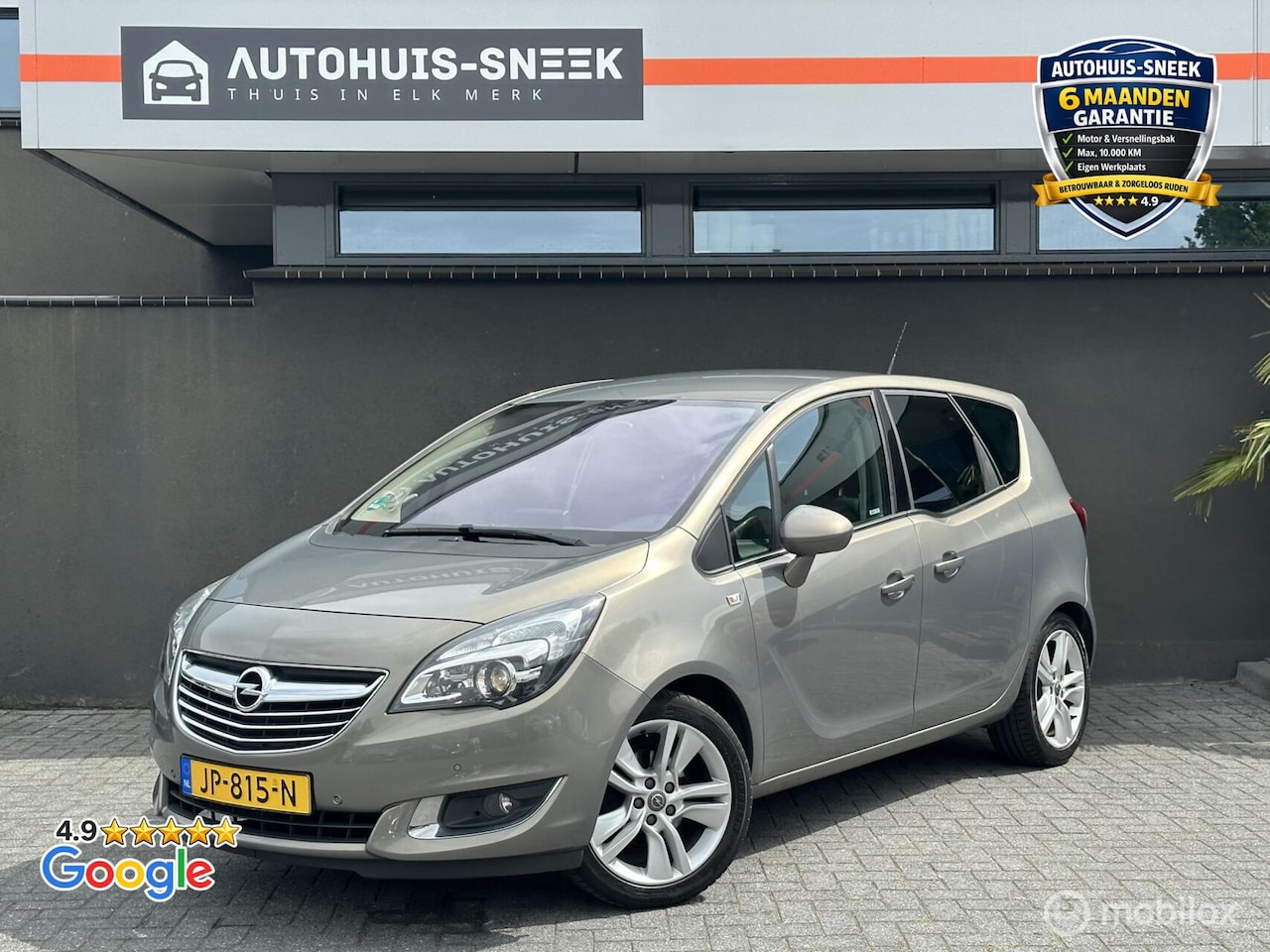 Opel Meriva - 1.4 Turbo |Leder|Stoelverwarming|Cruise Control - AutoWereld.nl