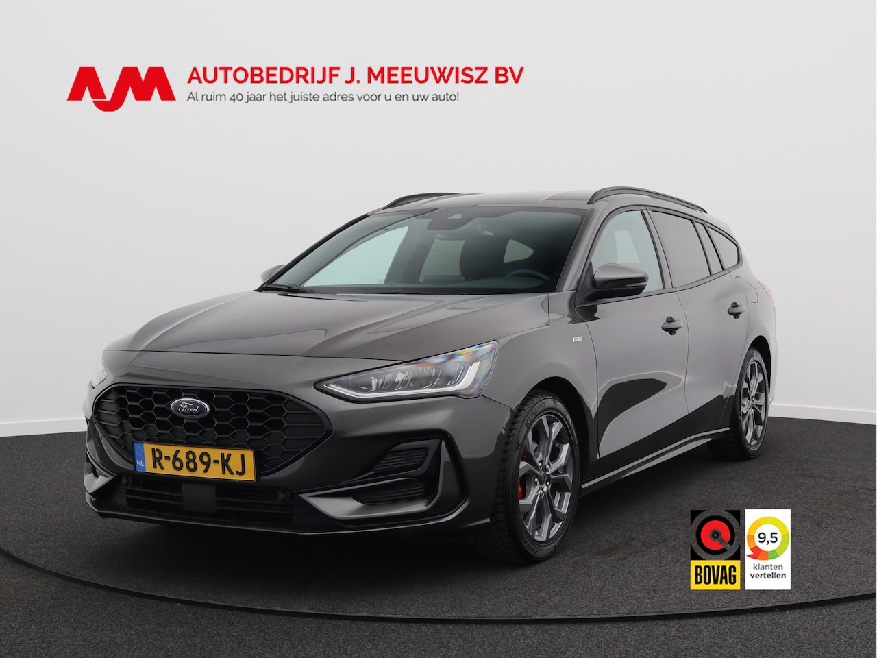 Ford Focus Wagon - 1.0 EcoBoost Hybrid ST Line Style/ lage km/ zeer mooi! - AutoWereld.nl