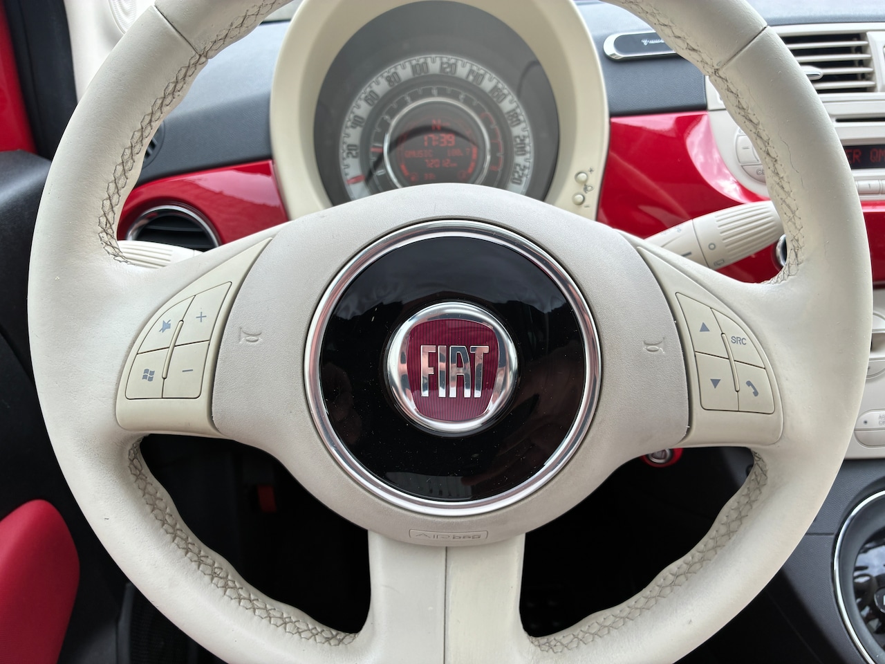 Fiat 500 - 1.2 Lounge Automaat Airco/Schuifdak Nieuwe Distributie