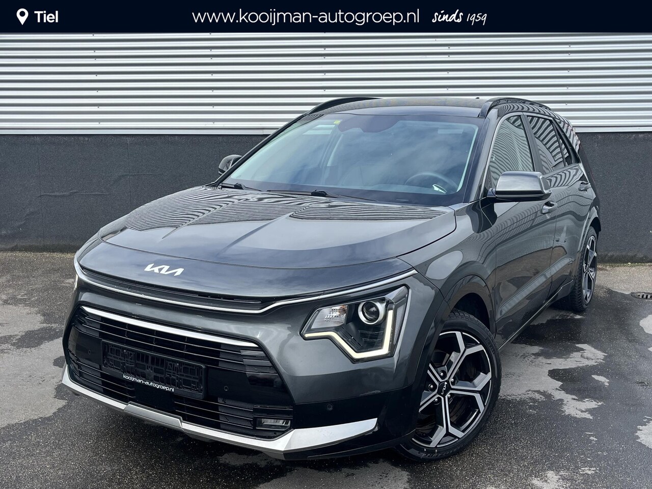 Kia Niro - 1.6 GDi Hybrid DynamicLine Navigatie, Parkeersensoren, Achteruitrijcamera, 18" LMV, Adapti - AutoWereld.nl