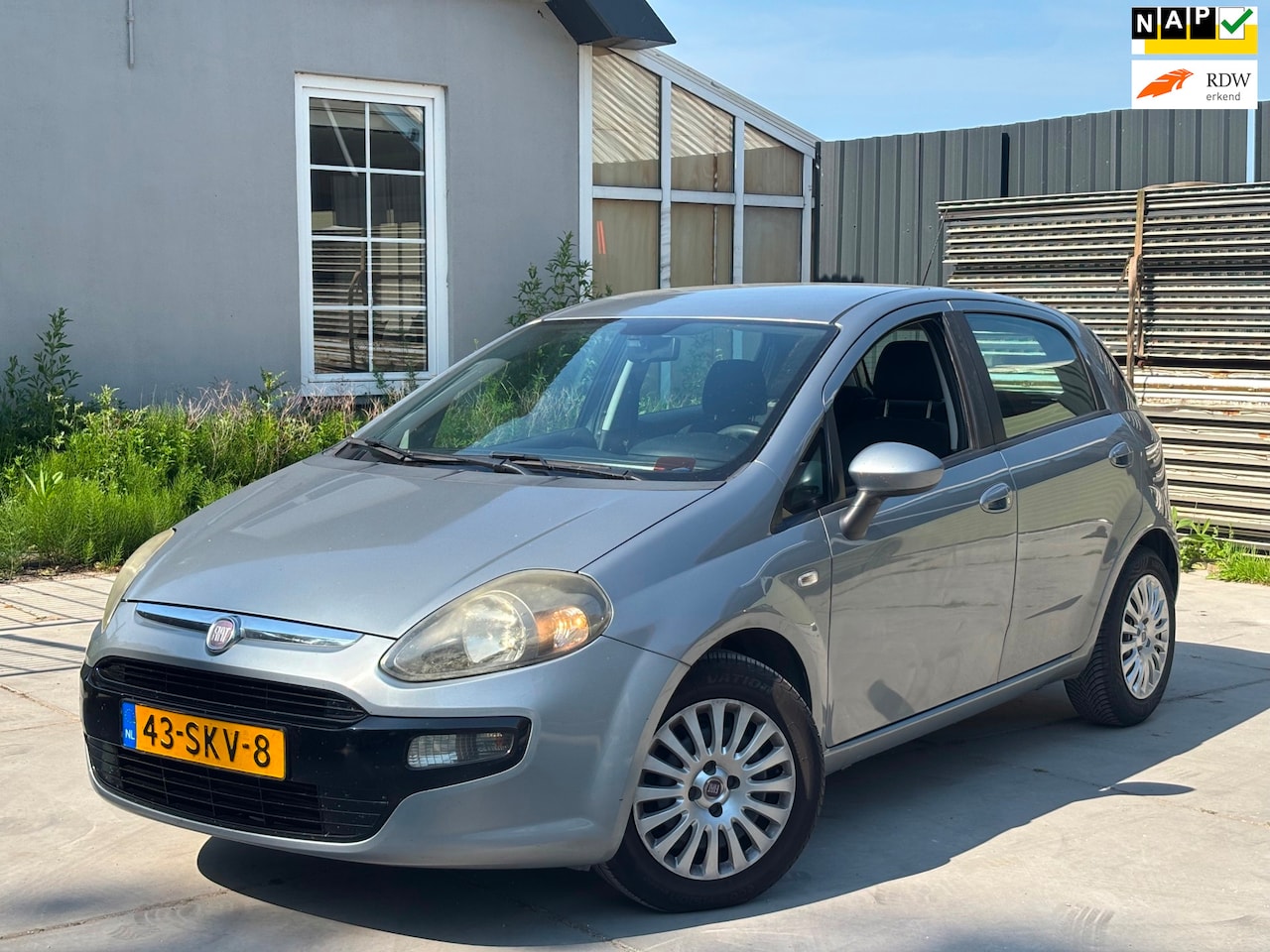 Fiat Punto Evo - 1.3 M-Jet Mylife | Airco | El. Ramen | Diesel | NAP | Trekhaak | Rijdt heerlijk! - AutoWereld.nl