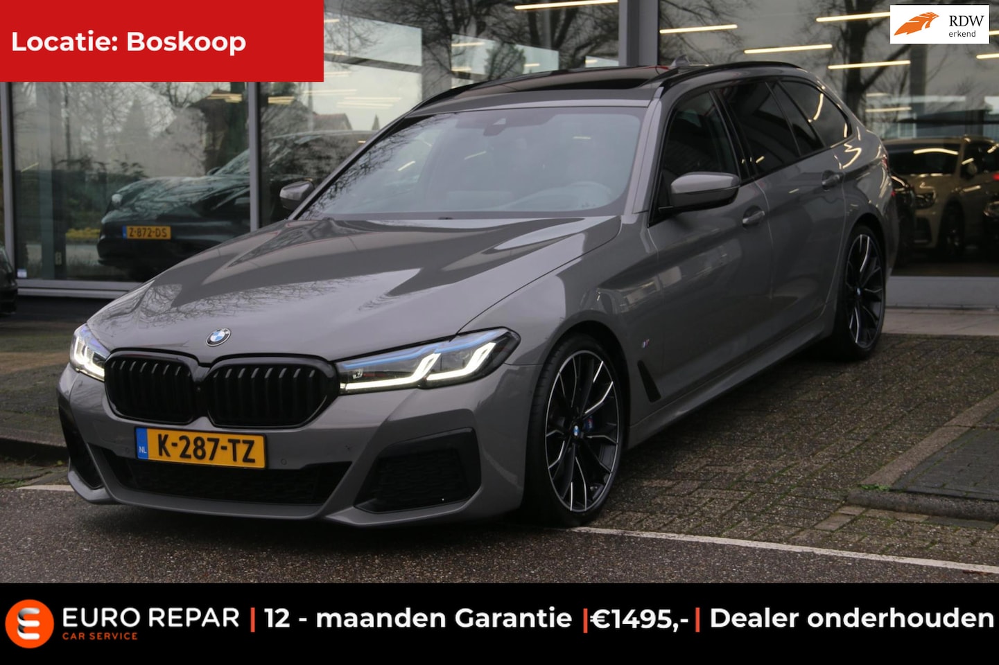 BMW 5-serie Touring - 530i High Executive M-PAKKET PANO-DAK NL AUTO NAP! - AutoWereld.nl