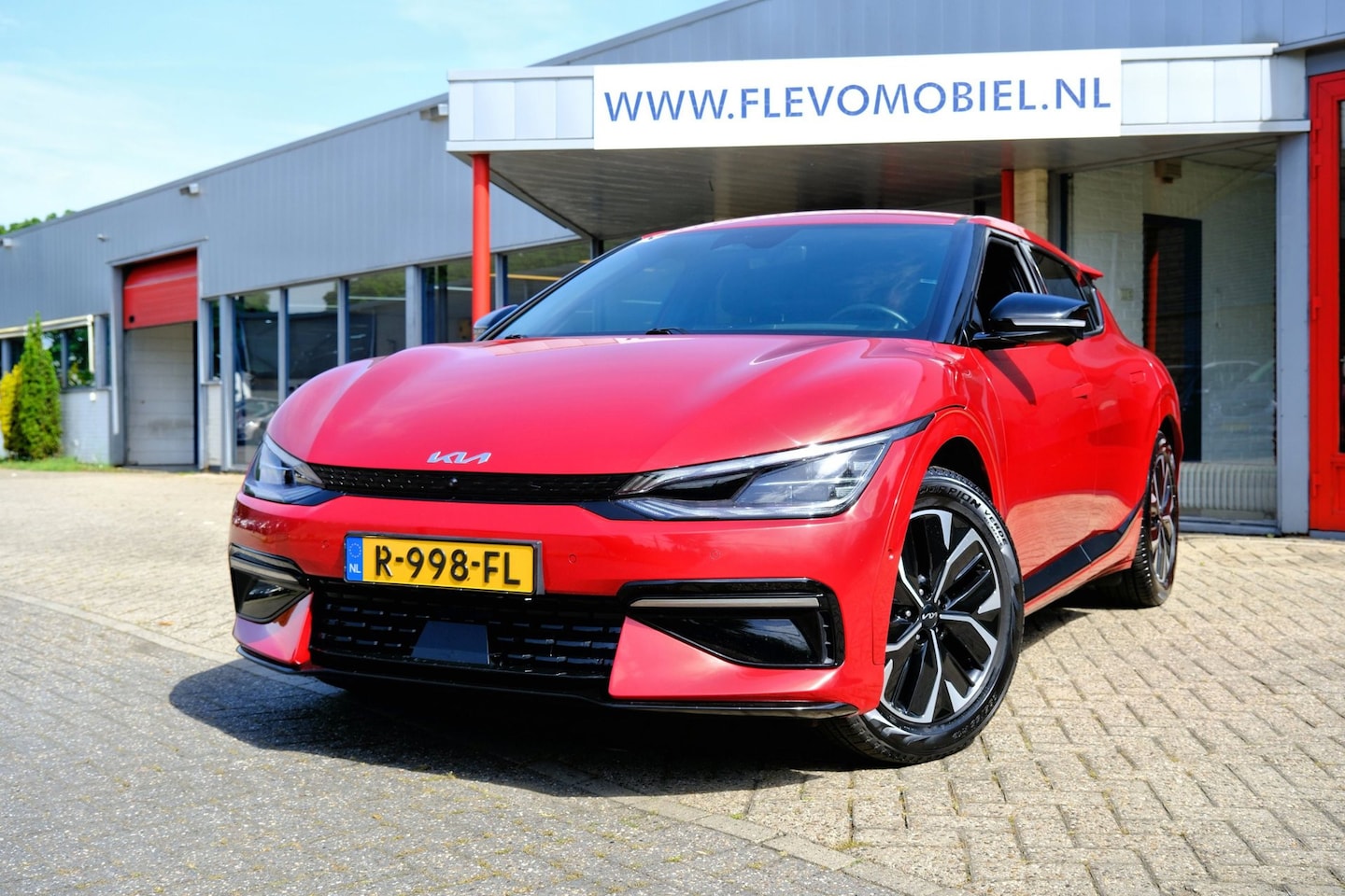 Kia EV6 - GT-Line 77.4 kWh aut. Leder-Alcantara|Adapt.Cruise|Navi|CarPlay|LMV|Enz! - AutoWereld.nl