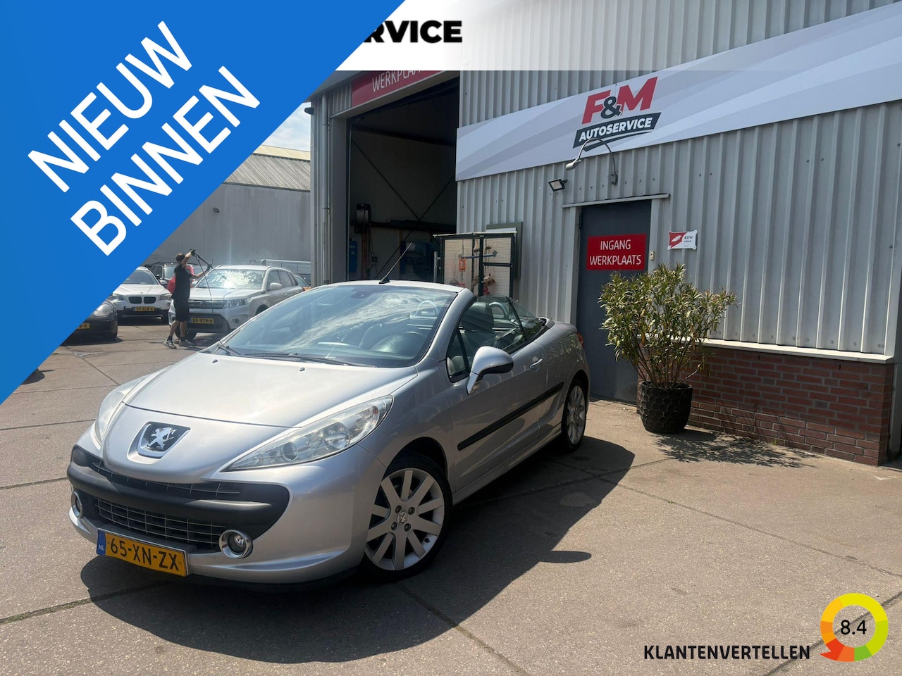 Peugeot 207 CC - 1.6 VTi Féline Clima, pdc achter, leder - AutoWereld.nl