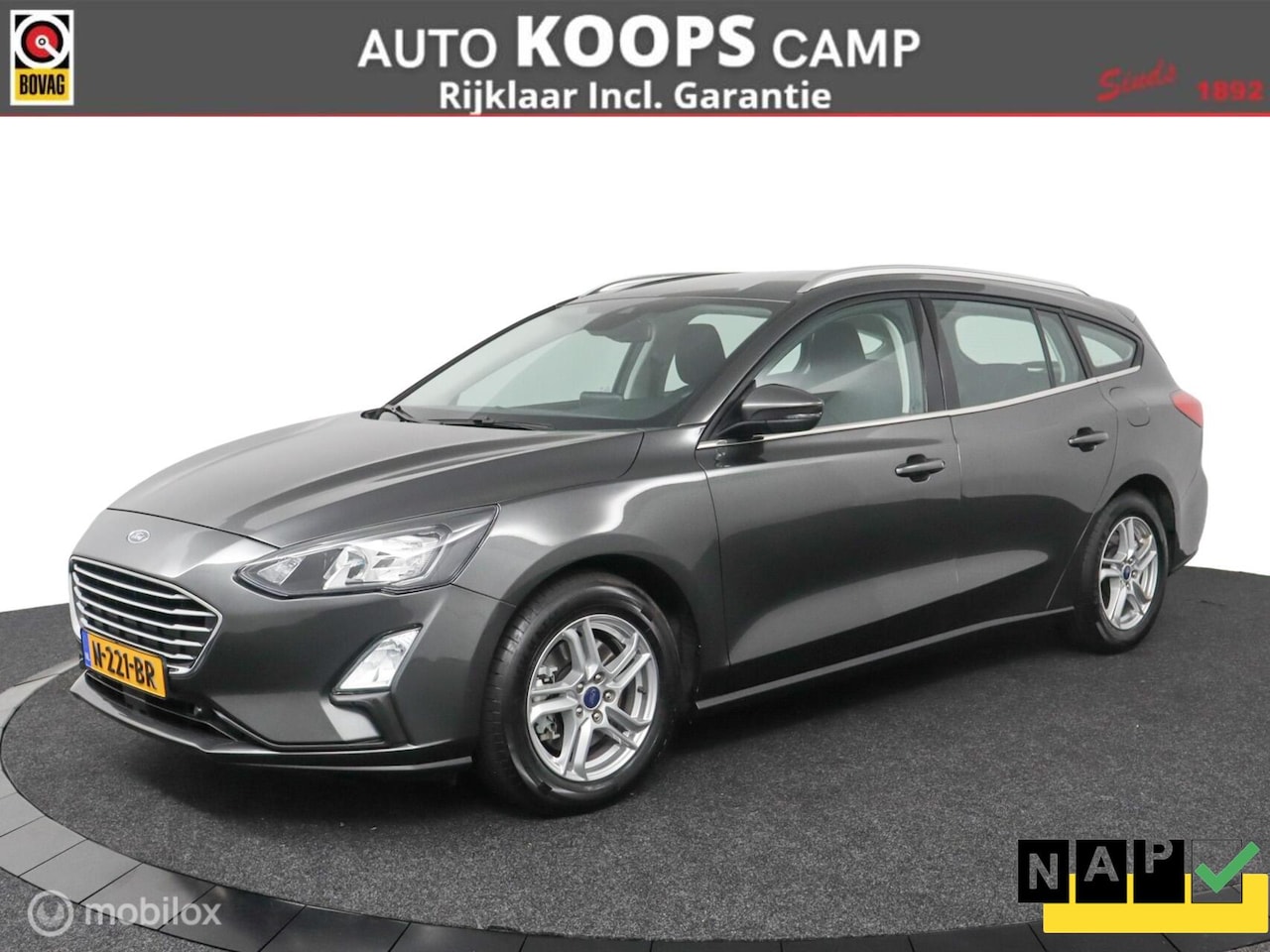 Ford Focus Wagon - 1.0 EcoBoost Trend Edition Business | Navigatie | Parkeersensoren v/a | Camera | 10dkm NAP - AutoWereld.nl
