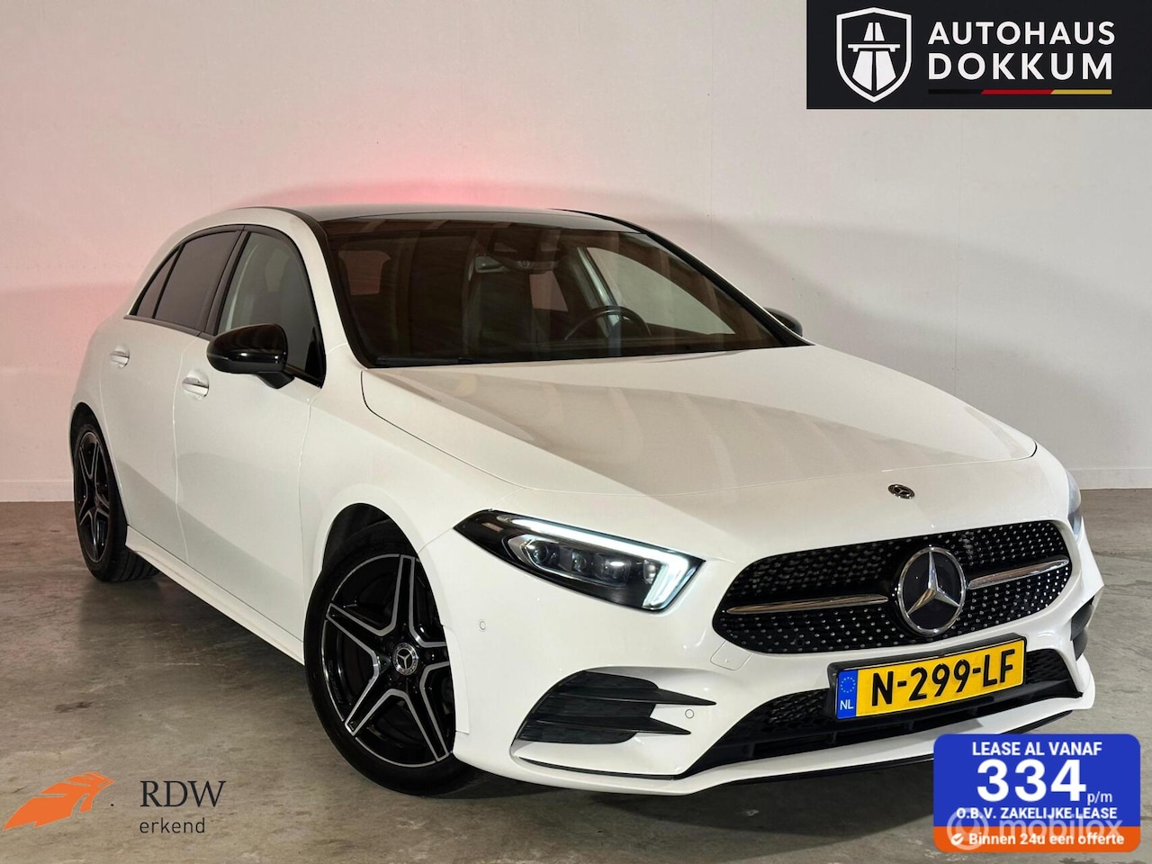 Mercedes-Benz A-klasse - 200 Premium Plus AMG-Line Pano/Stoelverw - AutoWereld.nl