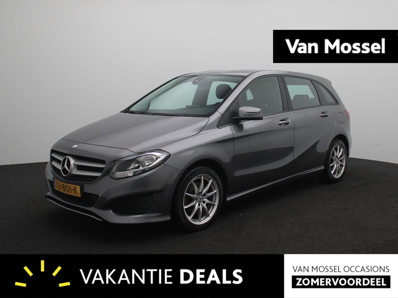 Mercedes-Benz B-klasse - 180 Blue Efficiency Ambition | Airconditioning | Lichtmetalen Velgen | - AutoWereld.nl