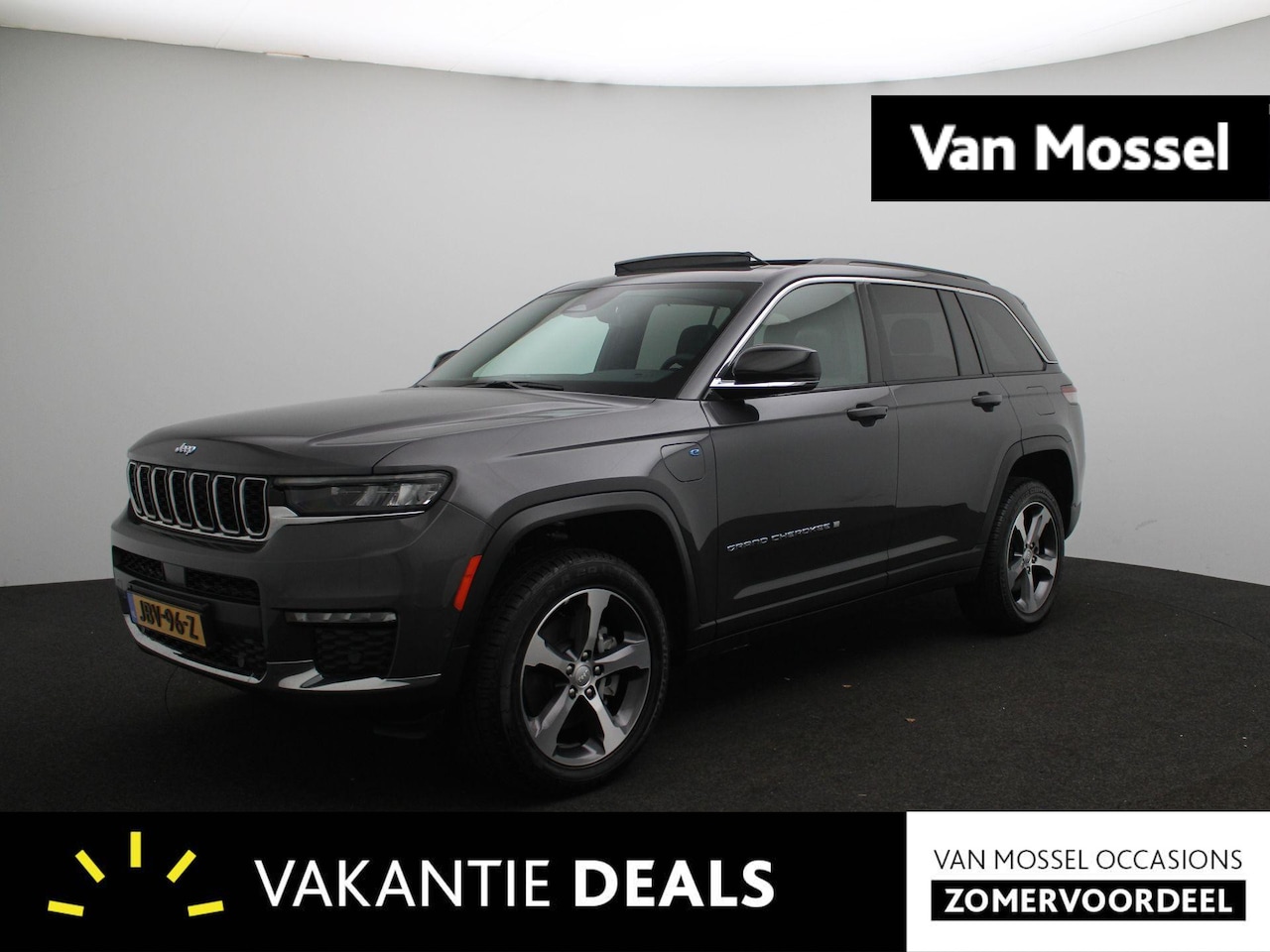 Jeep Grand Cherokee - 2.0 Limited 4xe | Navigatie | Stoelverwarming | Panoramadak | Zeer compleet! - AutoWereld.nl