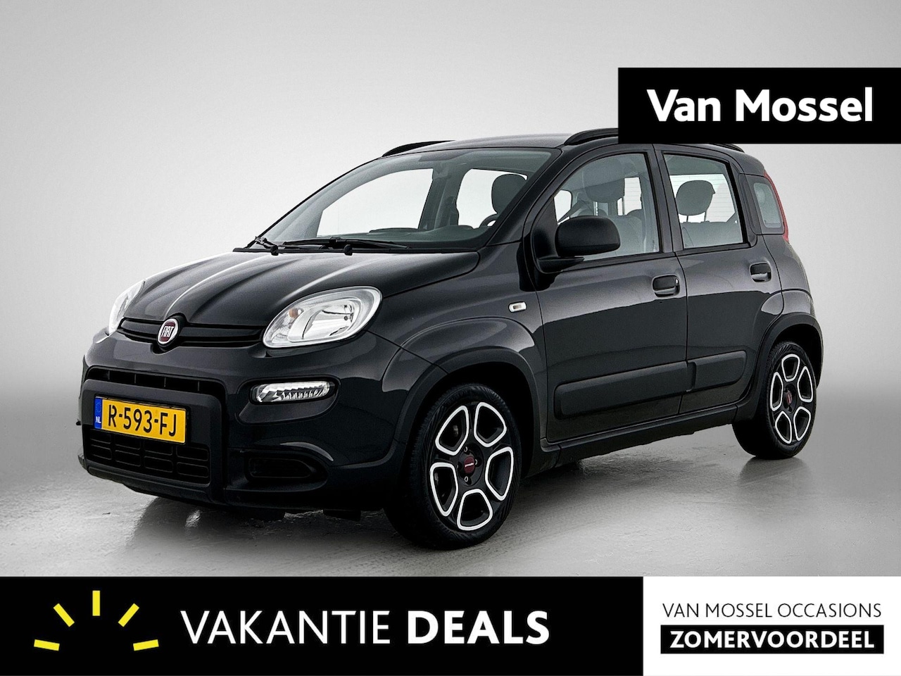 Fiat Panda - 1.0 Hybrid City Life | Airco | Dakrails - AutoWereld.nl