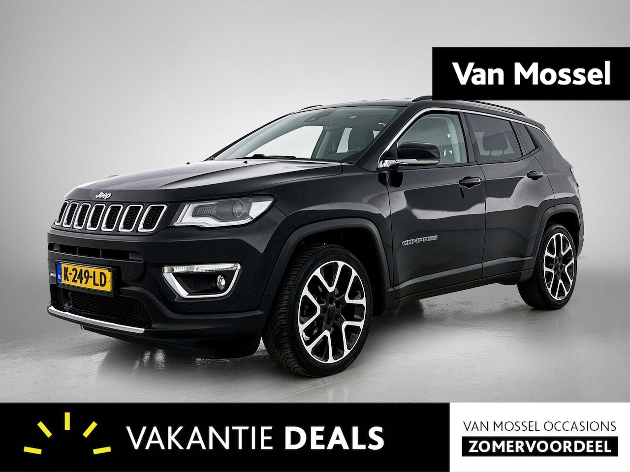 Jeep Compass - 1.3T Limited | Camera | Navigatie | 19" Lichtmetalen velgen | Trekhaak | Apple Carplay & A - AutoWereld.nl