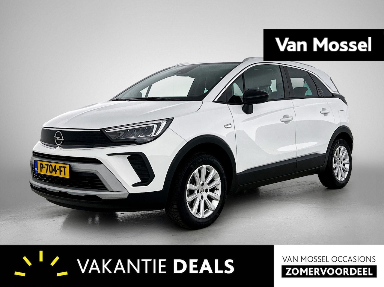 Opel Crossland - 1.2 Turbo Elegance || Apple Carplay/Android Auto || lichtmetalen velgen 16 || - AutoWereld.nl