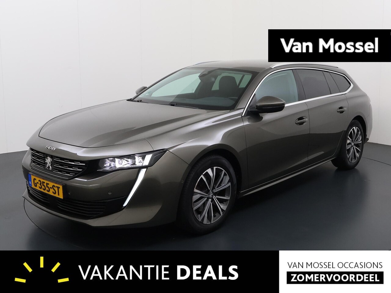 Peugeot 508 SW - 1.6 PureTech Blue Lease Allure | Camera | Navigatie | Adaptive cruise control | Leder - AutoWereld.nl
