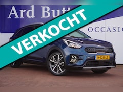 Kia Niro - 1.6 GDi Hybrid DynamicPlusLine+Led+breed-navigatie+stuur&stoel-verw+18"lmv+Leder = ORIG/NL