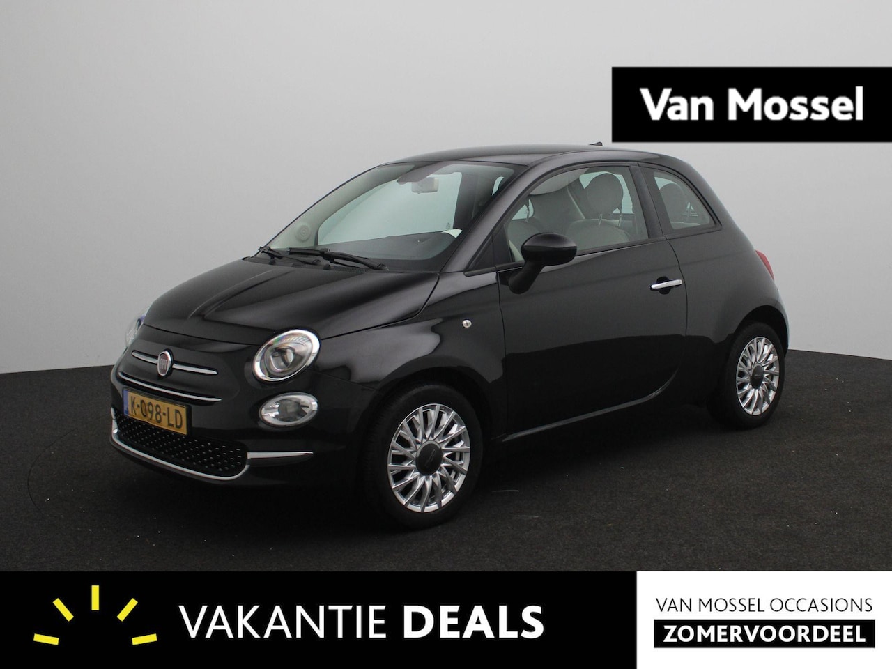 Fiat 500 - 1.0 Hybrid Lounge | Airco | Apple Carplay | Zuinig! | - AutoWereld.nl
