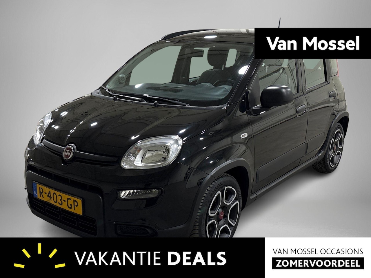 Fiat Panda - 1.0 Hybrid City Life | Airco | Dakrails | Bluetooth Telefoon | Audiobedienig op stuurwiel - AutoWereld.nl
