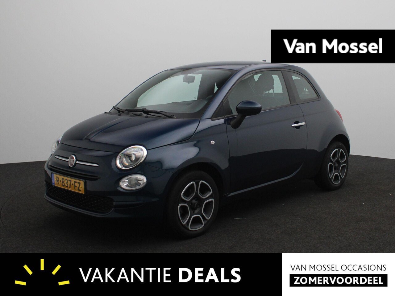 Fiat 500 - 1.0 Hybrid Club | Airco | DAB+ | Velgen | - AutoWereld.nl