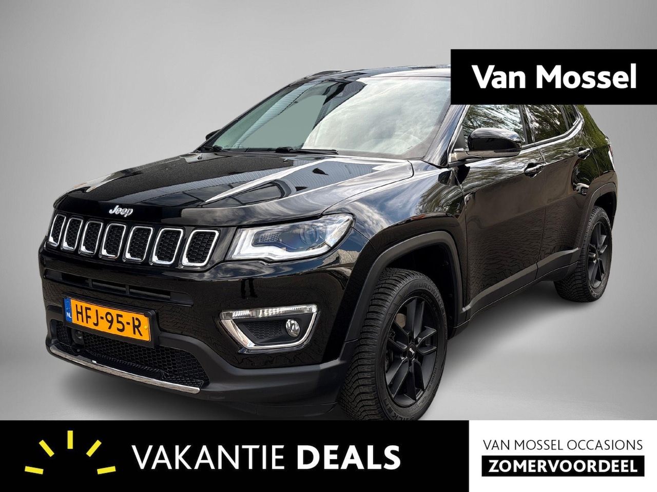 Jeep Compass - 1.4 MultiAir 170PK Limited 4x4 | Navigatie | Stoel &Stuurverwarming | Parkeersensoren | Ap - AutoWereld.nl