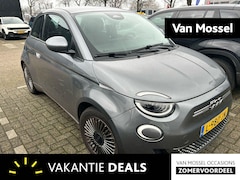 Fiat 500 - Icon 42 kWh | Navigatie | Camera | Parkeersensoren | Stoelverwarming | Cruise control | Cl