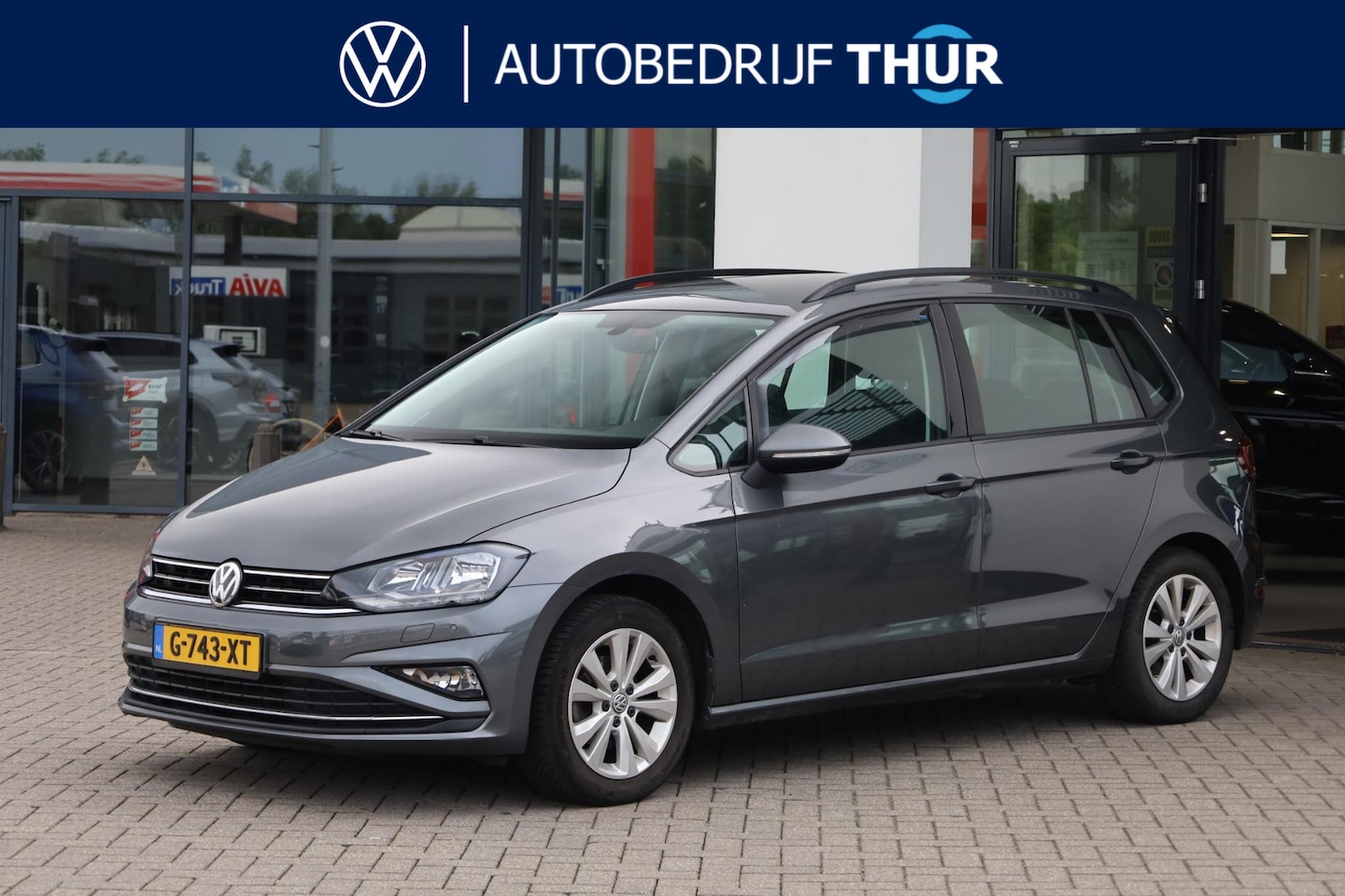 Volkswagen Golf Sportsvan - 1.0 TSI Comfortline trekhaak, achteruitrijcamera, navigatie, MF Stuurwiel, spiegel pakket, - AutoWereld.nl