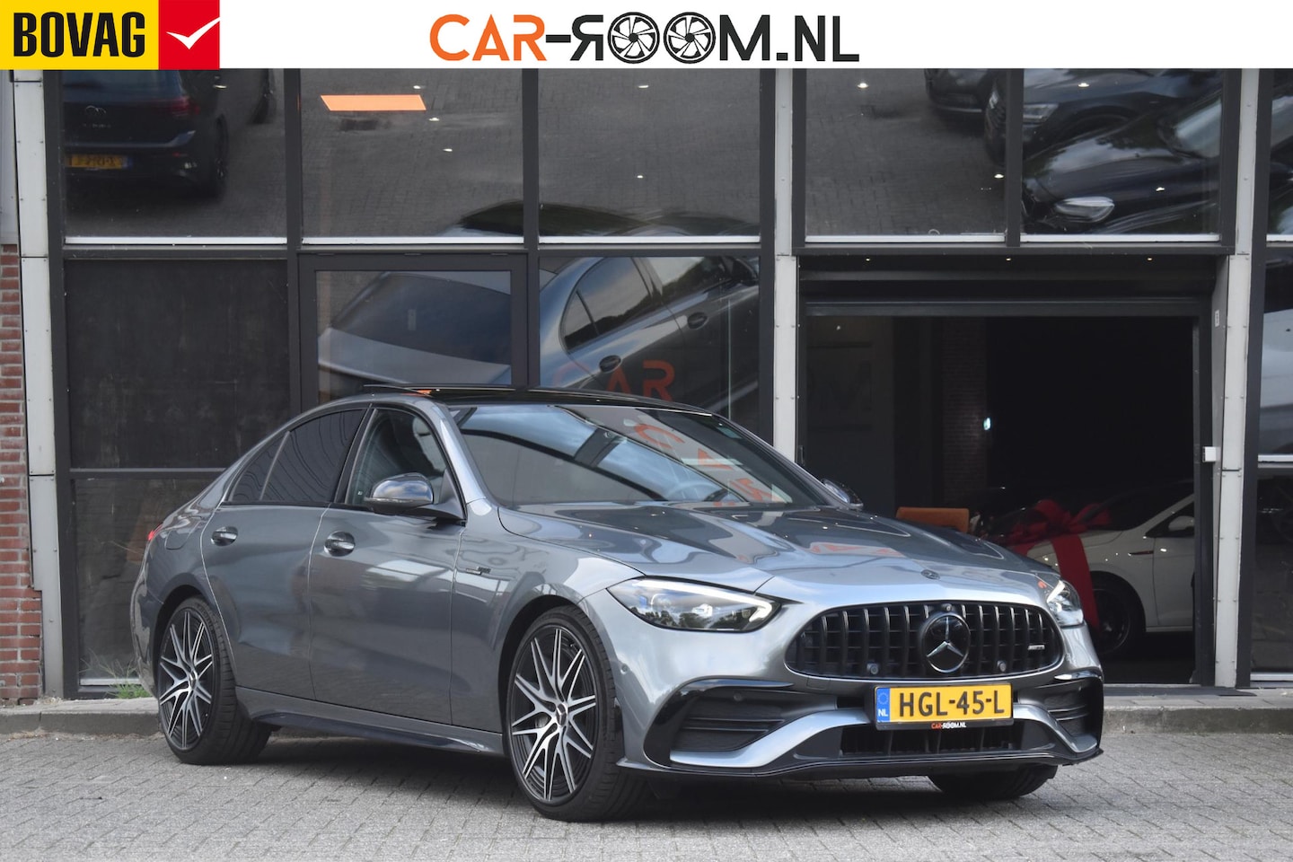 Mercedes-Benz C-klasse - AMG C43 4MATIC Pano Performance HUD Lane 360Camera C43 - AutoWereld.nl
