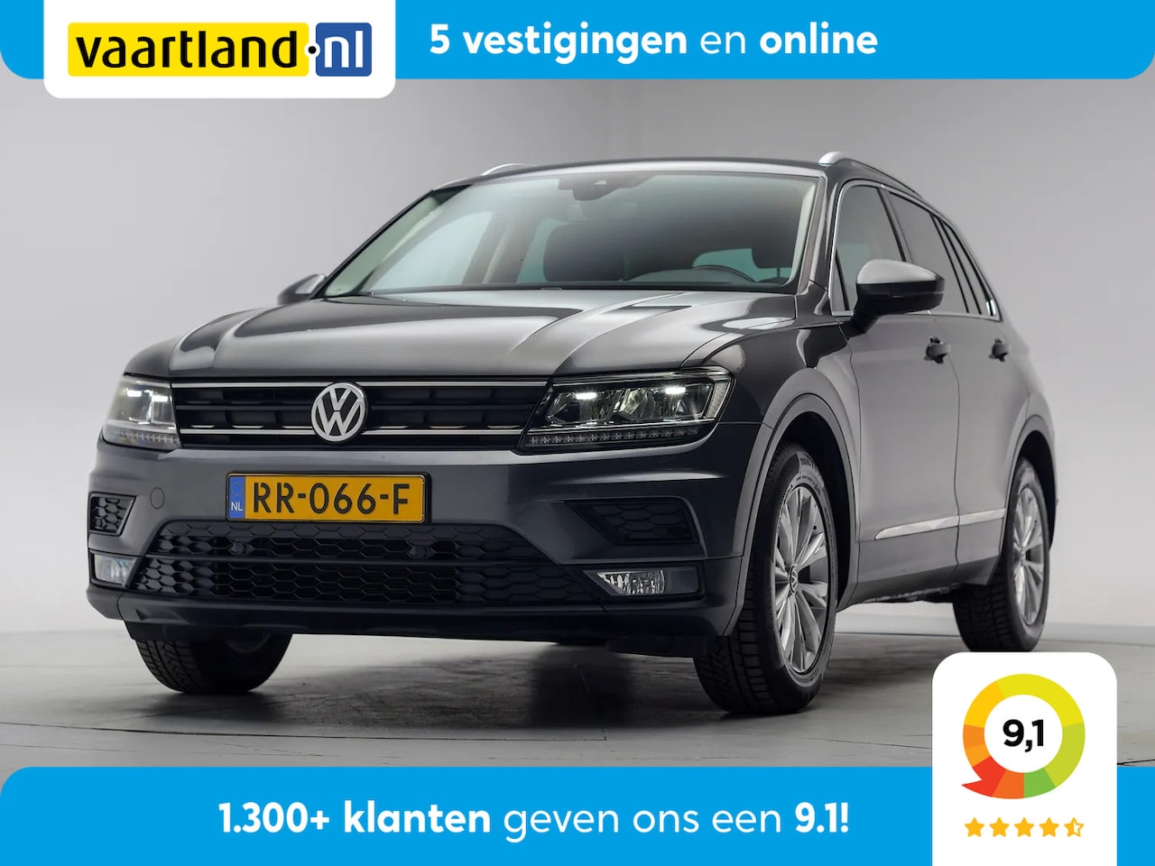 Volkswagen Tiguan - 1.4 TSI ComfortLine Business [ Full led Adaptive cruise Nav Spraakbediening ] - AutoWereld.nl