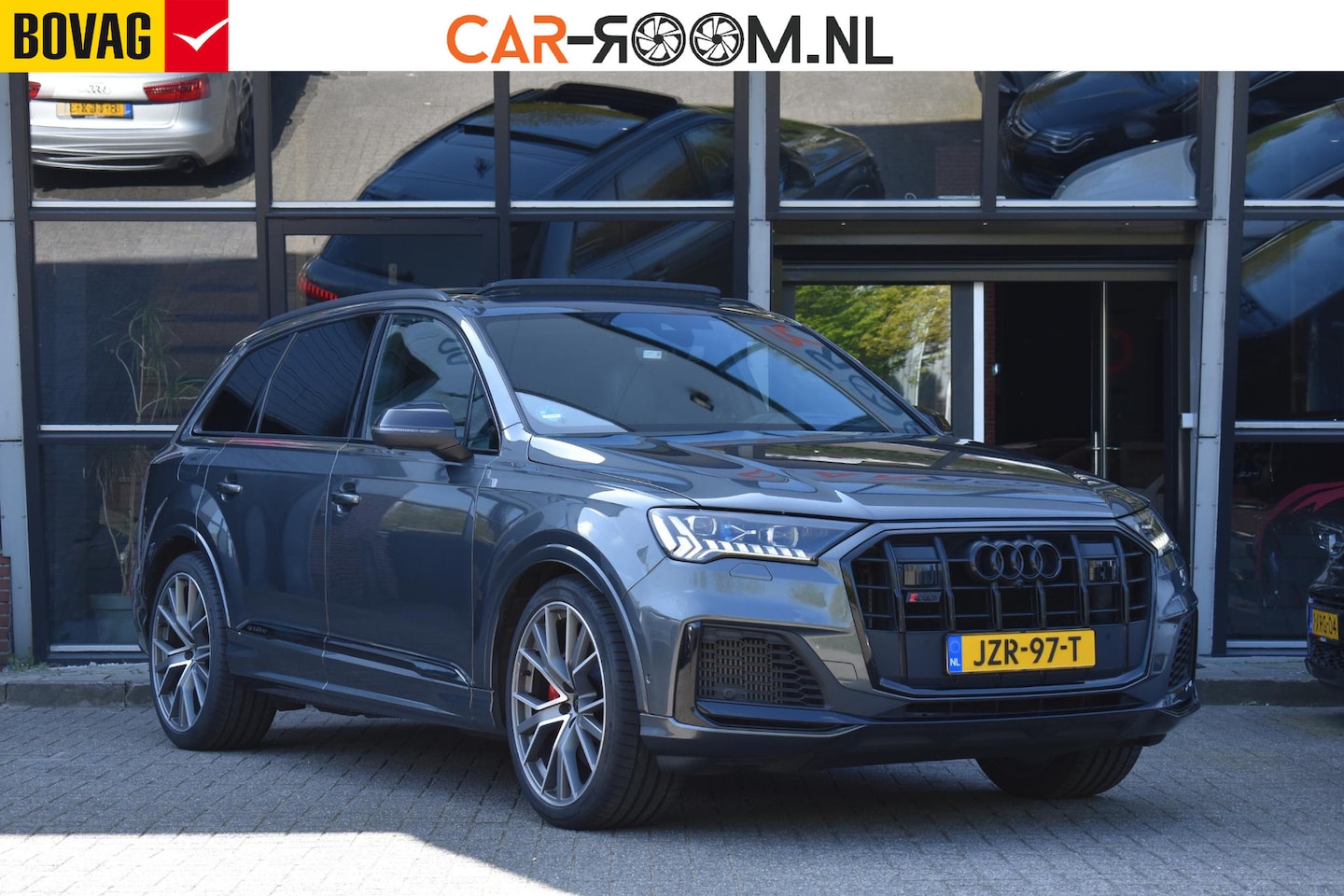 Audi Q7 SQ7 - 4.0 TFSI quattro Pano HUD Lane B&O 360Camera Trekhaak - AutoWereld.nl