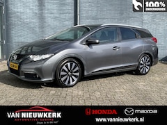 Honda Civic - 1.8 142pk Automaat Executive | Trekhaak | Leer | Blindspot | Dealeronderhouden | Climateco