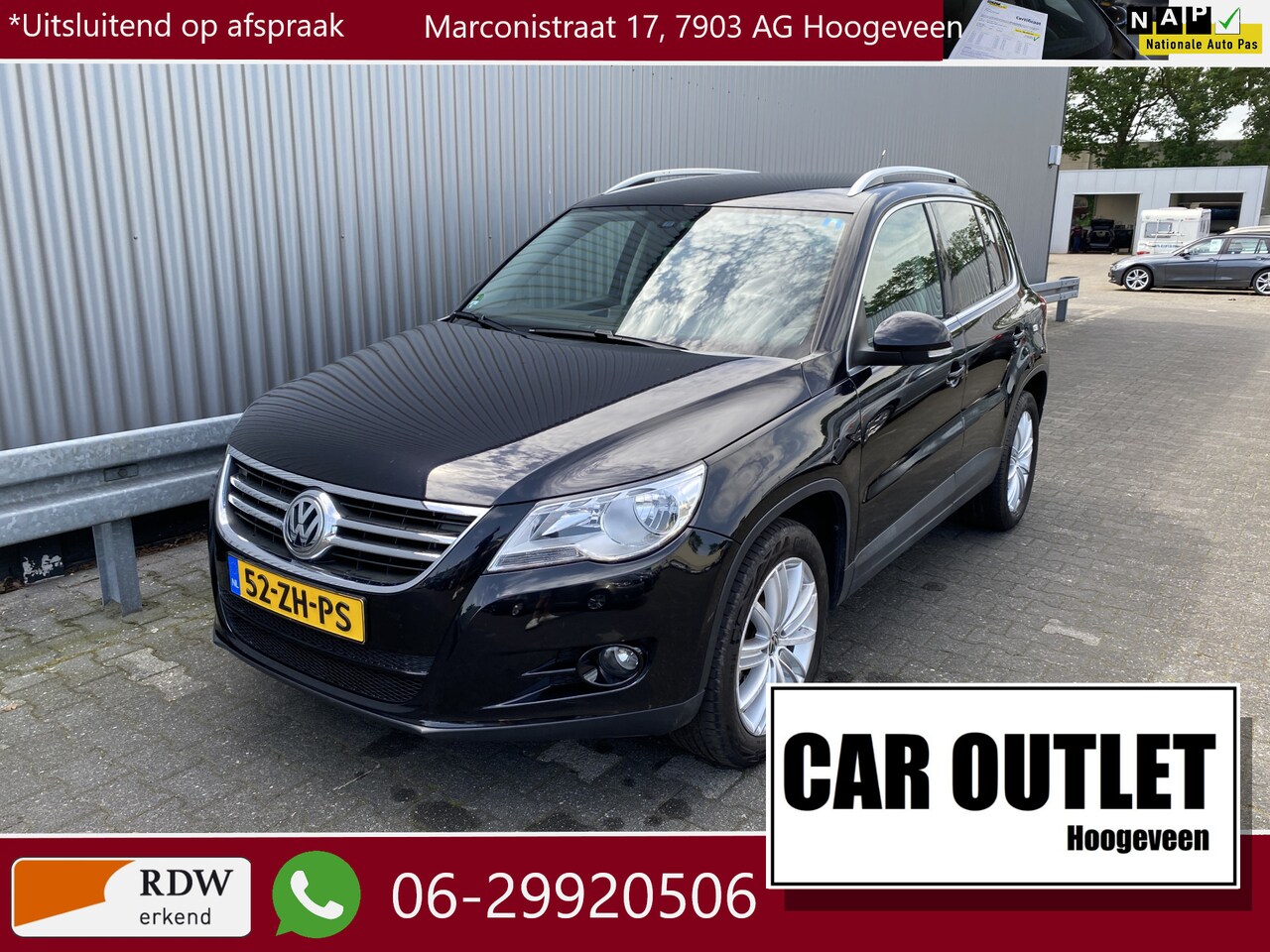 Volkswagen Tiguan - 1.4 TSI Sport&Style 4Motion Clima, CC, PDC, Bluetooth, LM, Trekh, nw. APK – Inruil Mogelij - AutoWereld.nl