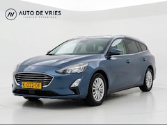 Ford Focus Wagon - 1.0 EcoBoost Hybrid 125pk Titanium X Business | ECC | Navigatie | Achteruitrijcamera