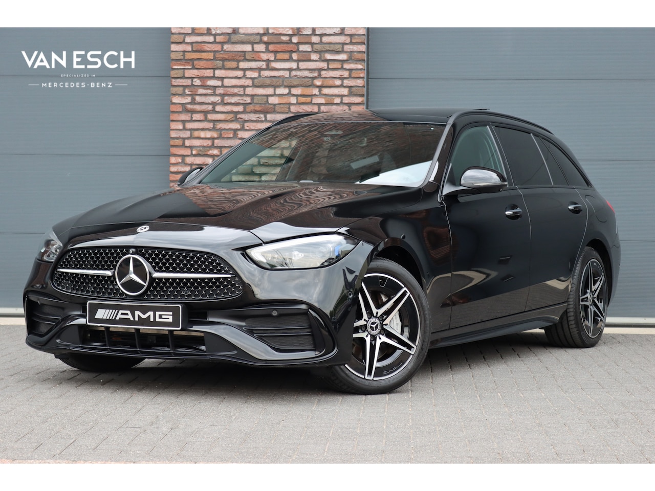 Mercedes-Benz C-klasse Estate - 300 e AMG Line Premium+ | Panoramadak | Memory | Nappa Leder | Trekhaak | HUD | Augmented - AutoWereld.nl