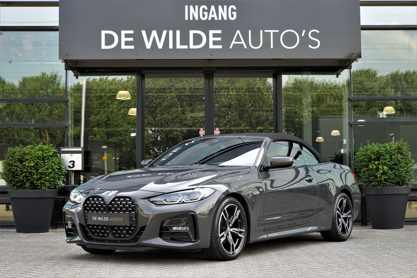 BMW 4-serie Cabrio - 420i M-sport Dravit Stoelventilatie OpenAir Harman/Kardon Memory Keyless - AutoWereld.nl