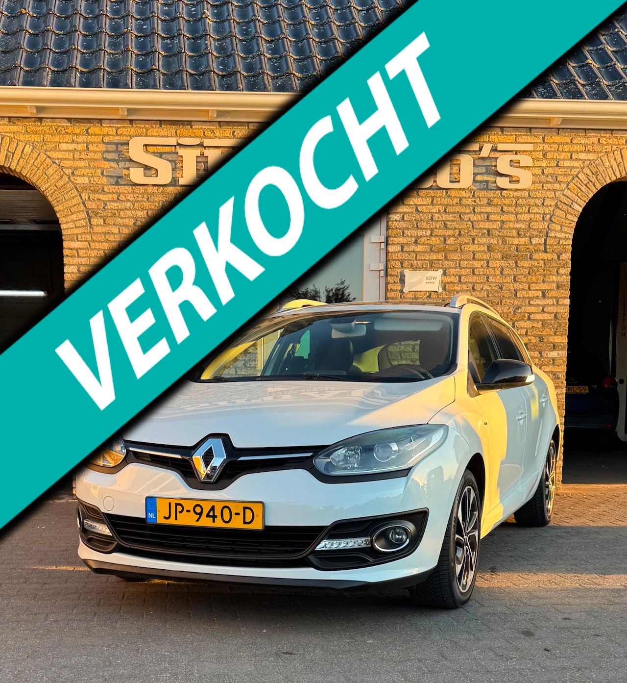 Renault Mégane Estate - 1.2 TCe Limited Bj 2016 Zeer weinig kilometers - AutoWereld.nl