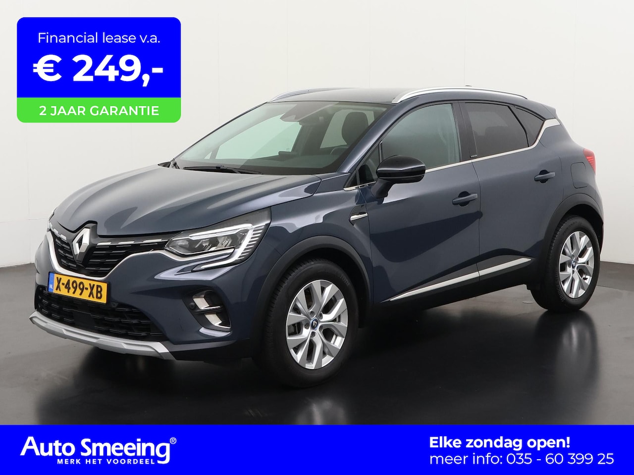 Renault Captur - 1.6 E-Tech Plug-in Hybrid 160 Intens | Stoelverwarming | Camera | Navigatie | Zondag Open! - AutoWereld.nl