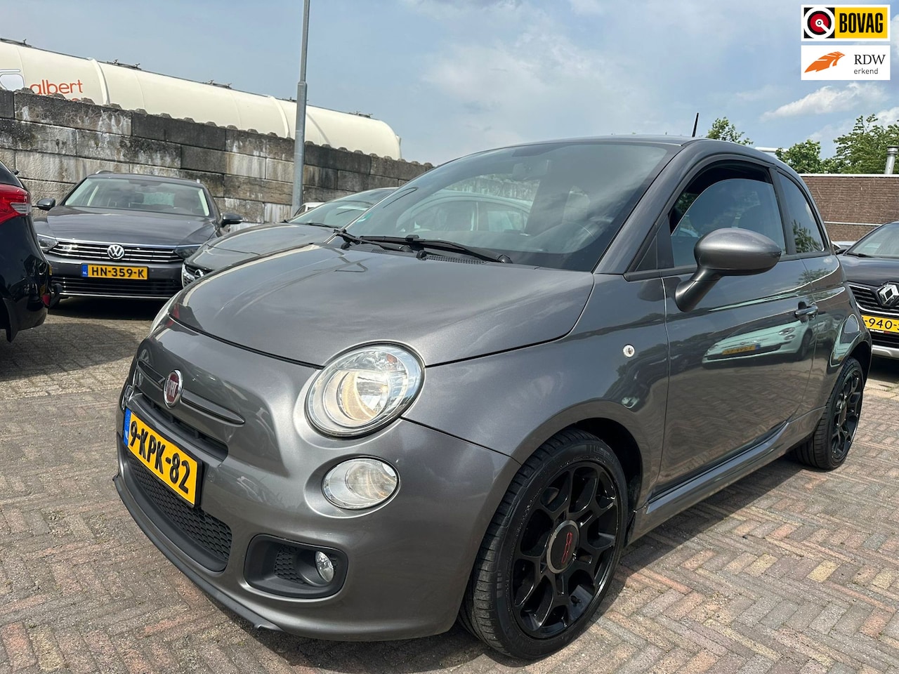 Fiat 500 - 500S 0.9 TwinAir CLIMA/ LEER/ ZEER NETTE AUTO! - AutoWereld.nl