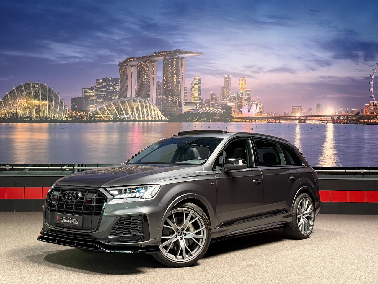 Audi Q7 - 55 TFSI quattro RS-Stoelen|B&o|Luchtvering|Trekhaak|Panorama - AutoWereld.nl