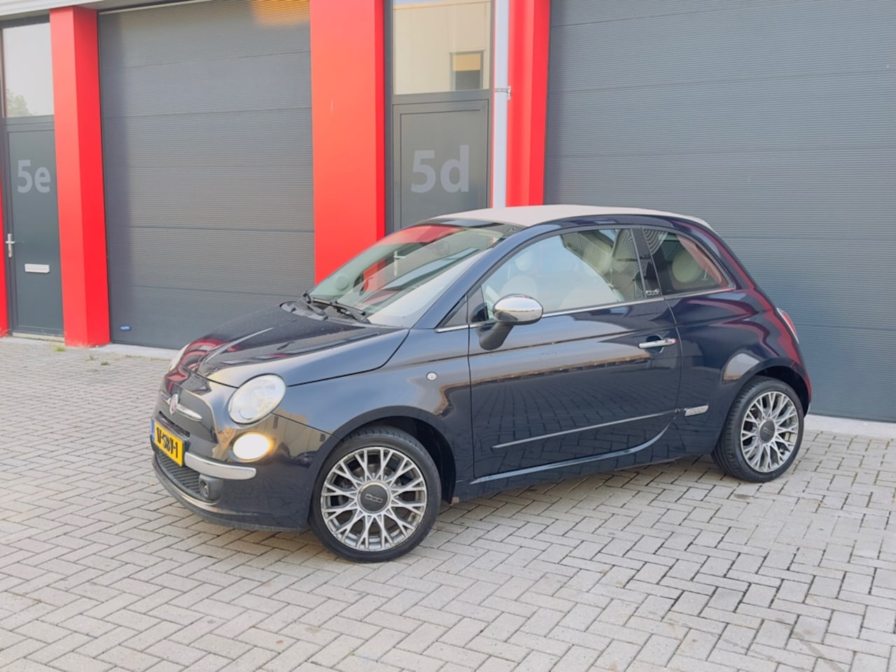 Fiat 500 C - 0.9 TwinAir Lounge Cabrio , Leder , Airco
