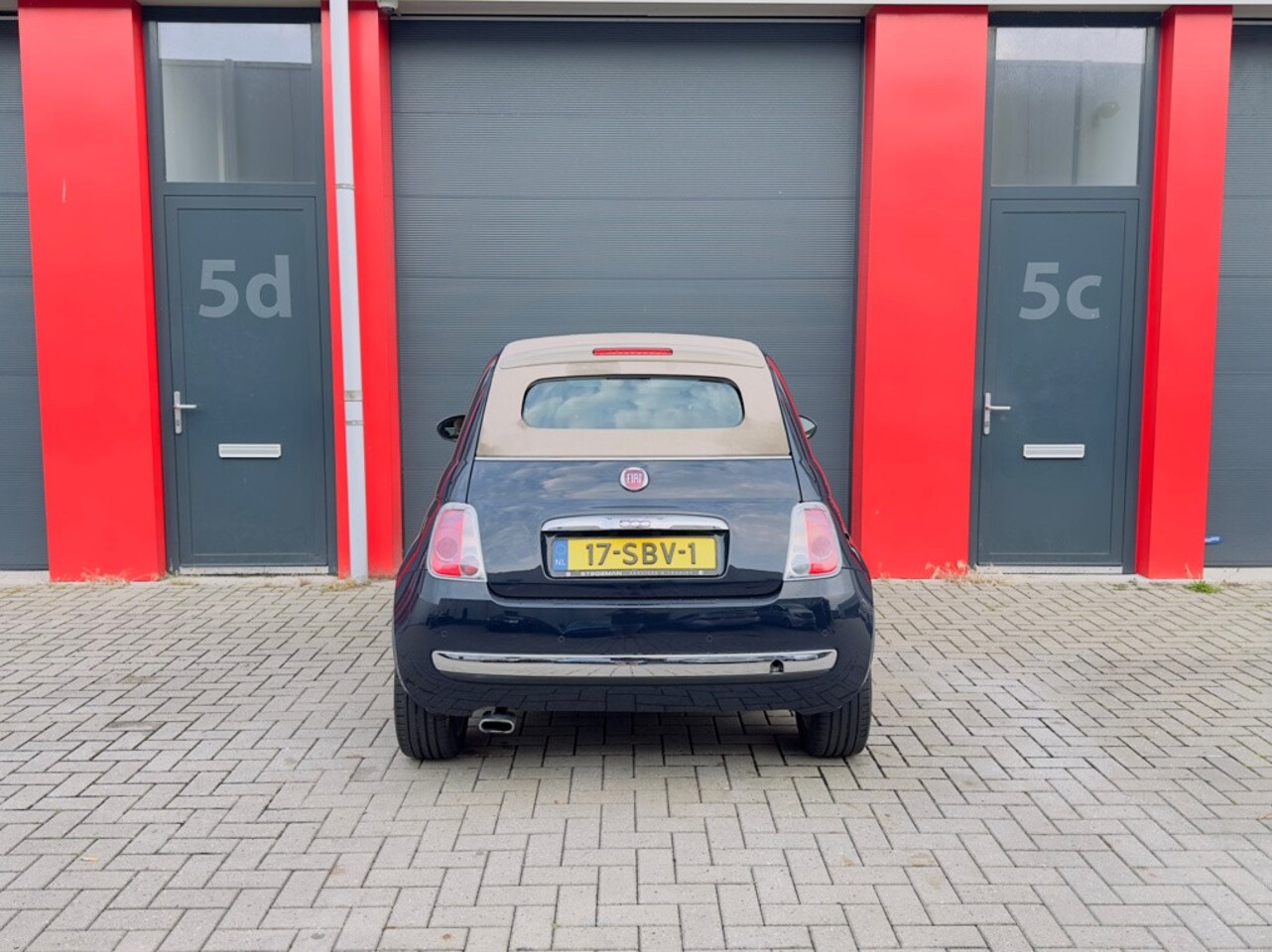 Fiat 500 C - 0.9 TwinAir Lounge Cabrio , Leder , Airco