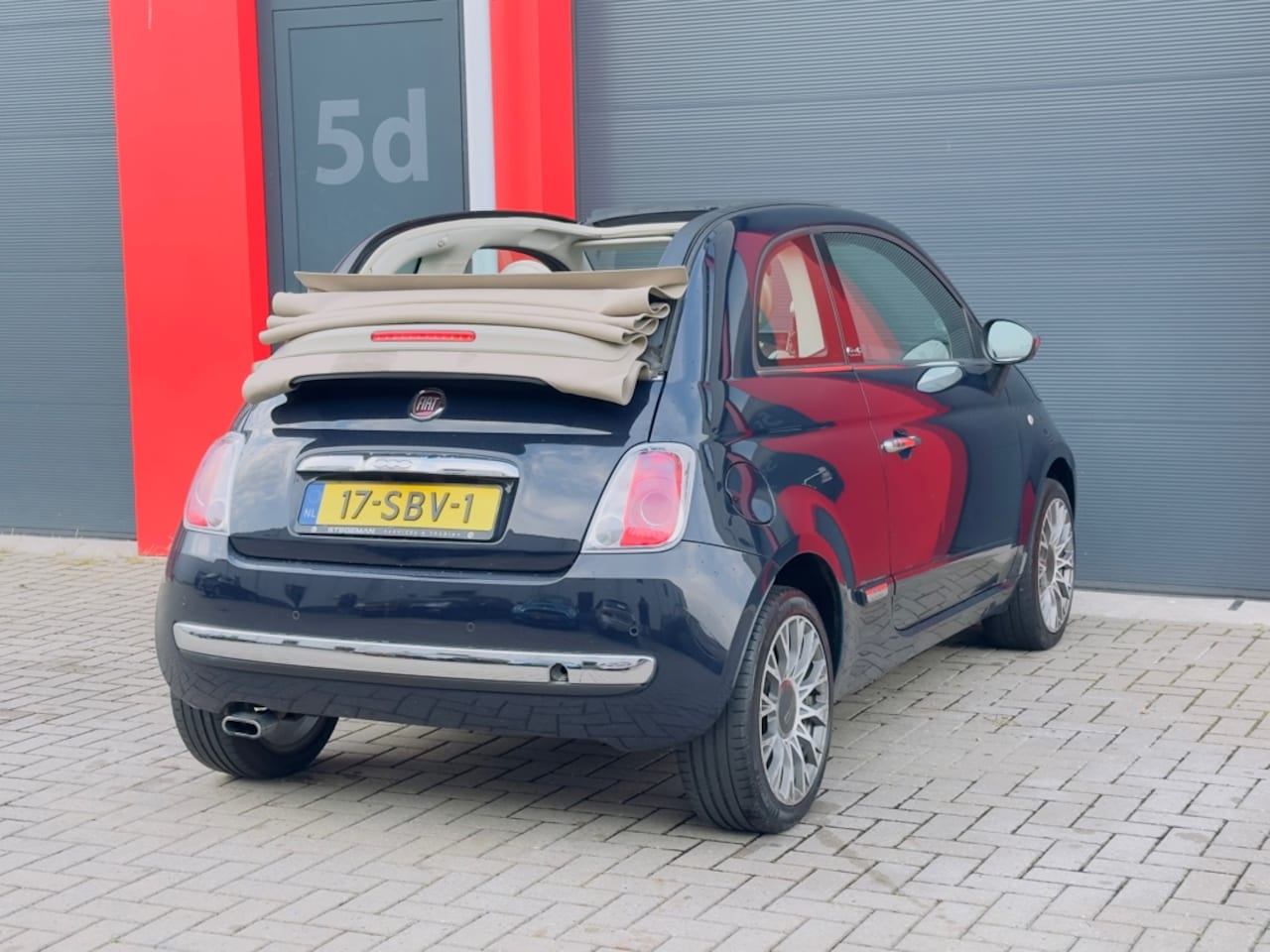 Fiat 500 C - 0.9 TwinAir Lounge Cabrio , Leder , Airco