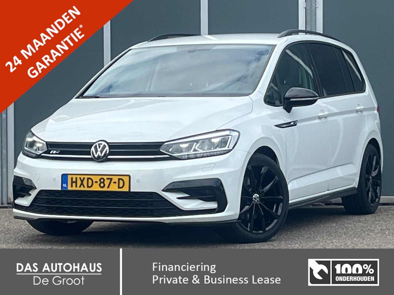Volkswagen Touran - 1.5 TSI 150pk DSG R-Line Black Style 7p. | ACC | Elk Trekhaak - AutoWereld.nl
