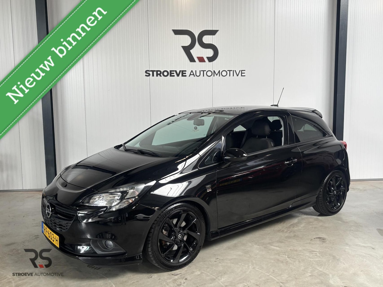 Opel Corsa - 1.0 Turbo 90 pk Black Roof Edition OPC-Line | Navi | Cruise | DAB | CarPlay | PDC | 17" | - AutoWereld.nl