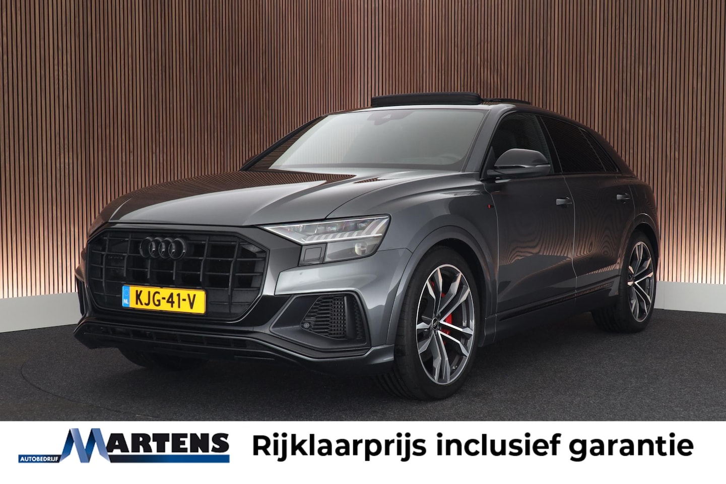 Audi Q8 - 60 TFSI e 462pk quattro Competition Matrix Panoramadak Trekhaak Memory Camera HUD Leder B& - AutoWereld.nl