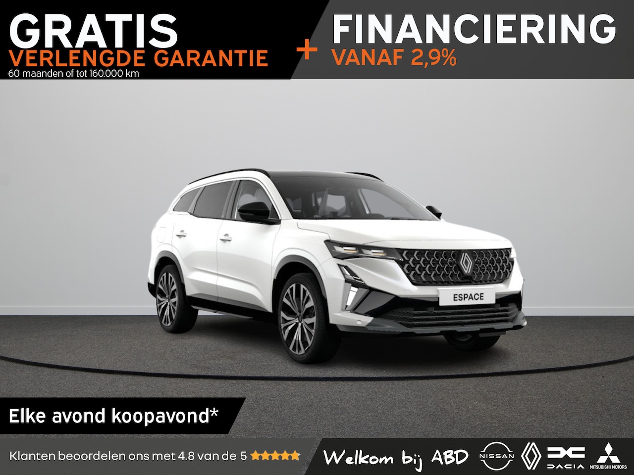 Renault Espace - Iconic Hybrid 200 | Achteruitrijcamera | Elektrisch verwarmbare voorstoelen | Elektronisch - AutoWereld.nl