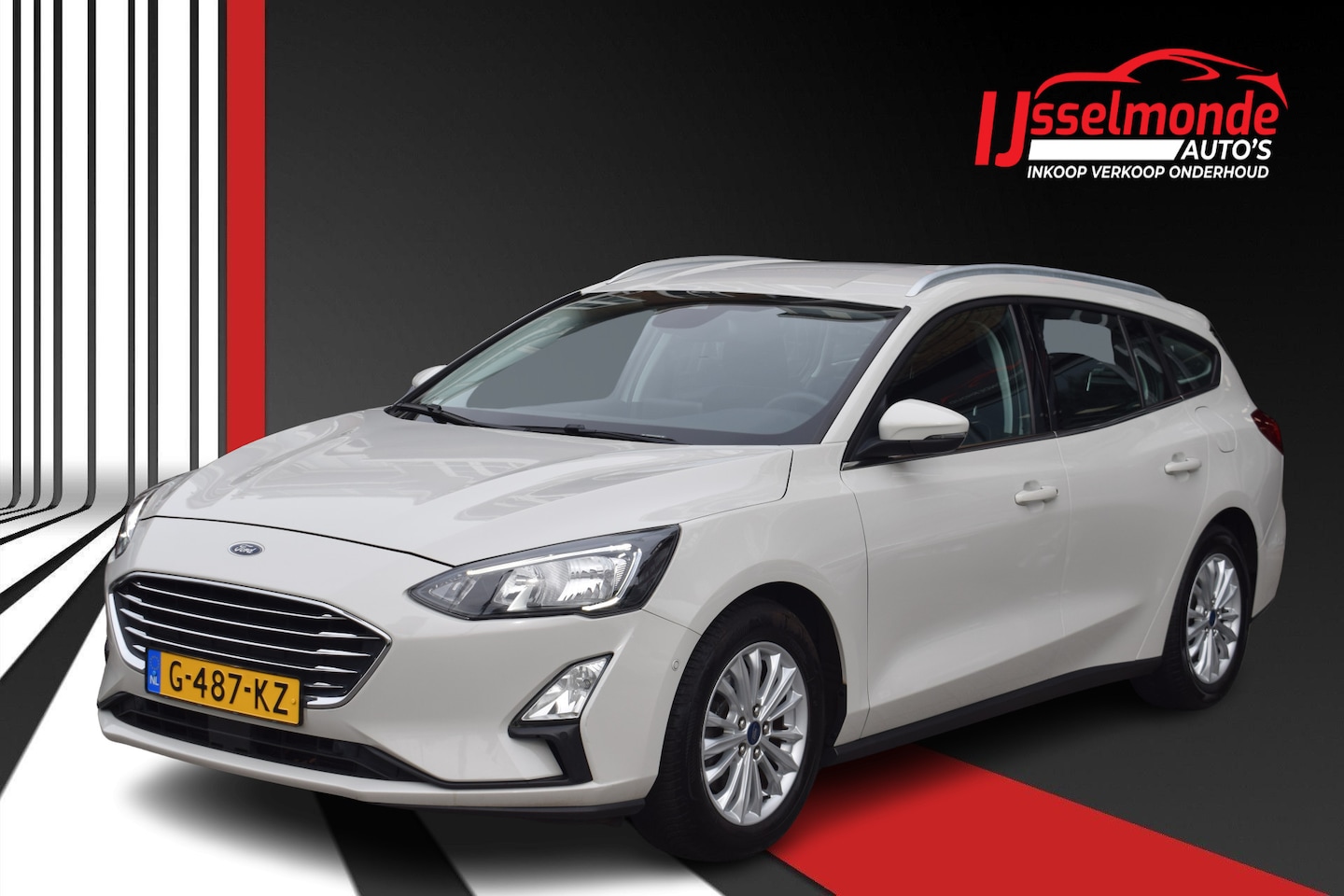 Ford Focus Wagon - 1.0 EcoBoost Titanium NAP Automaat A.Camera - AutoWereld.nl