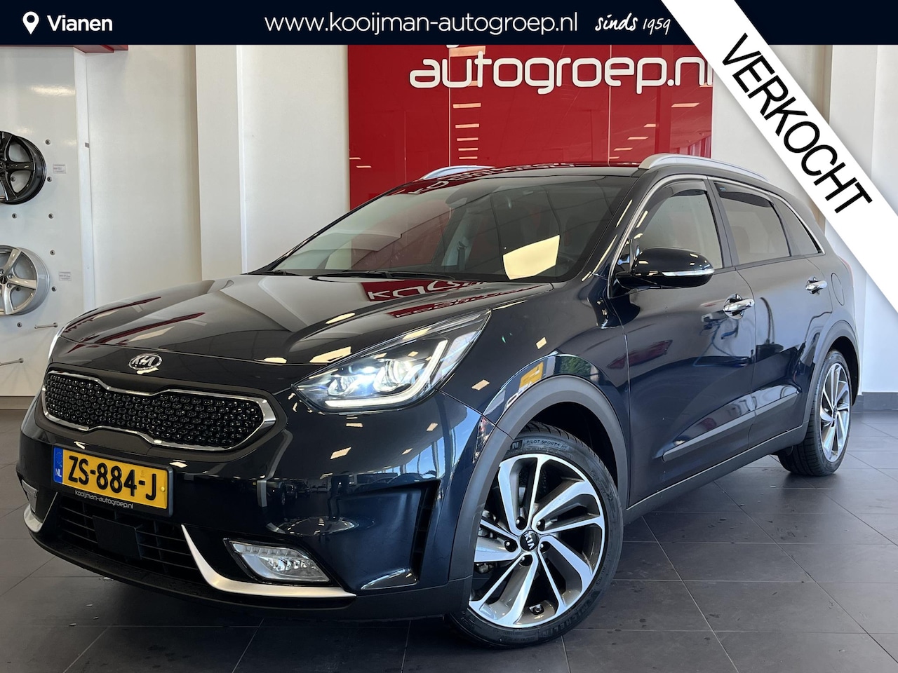 Kia Niro - 1.6 GDi Hybrid ExecutiveLine 1.6 GDi Hybrid ExecutiveLine ,Trekhaak ,Stoelverwarming -én Verkoeling, JBL audio, Stoelwa - AutoWereld.nl